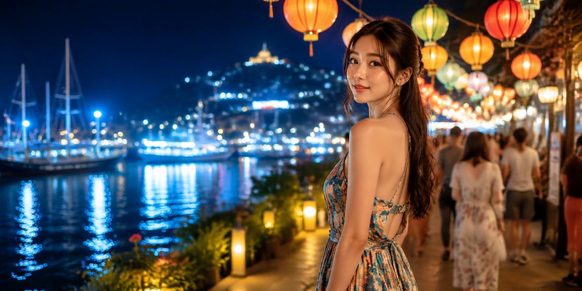 Người chơi VIP tại chợ đêm Nha Trang nhận thưởng và tham gia giao dịch tài chính trực tuyến