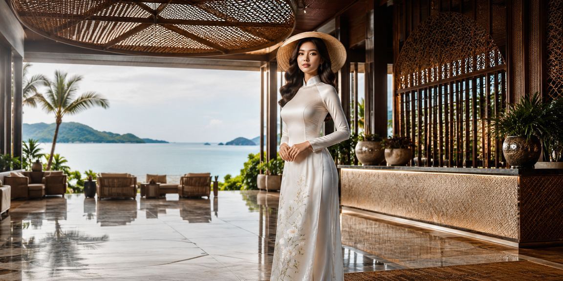 Người chơi VIP nhận thưởng đặc biệt với áo dài và nón lá tại Phú Quốc